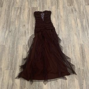 Jessica McClintock Brown Evening Gown